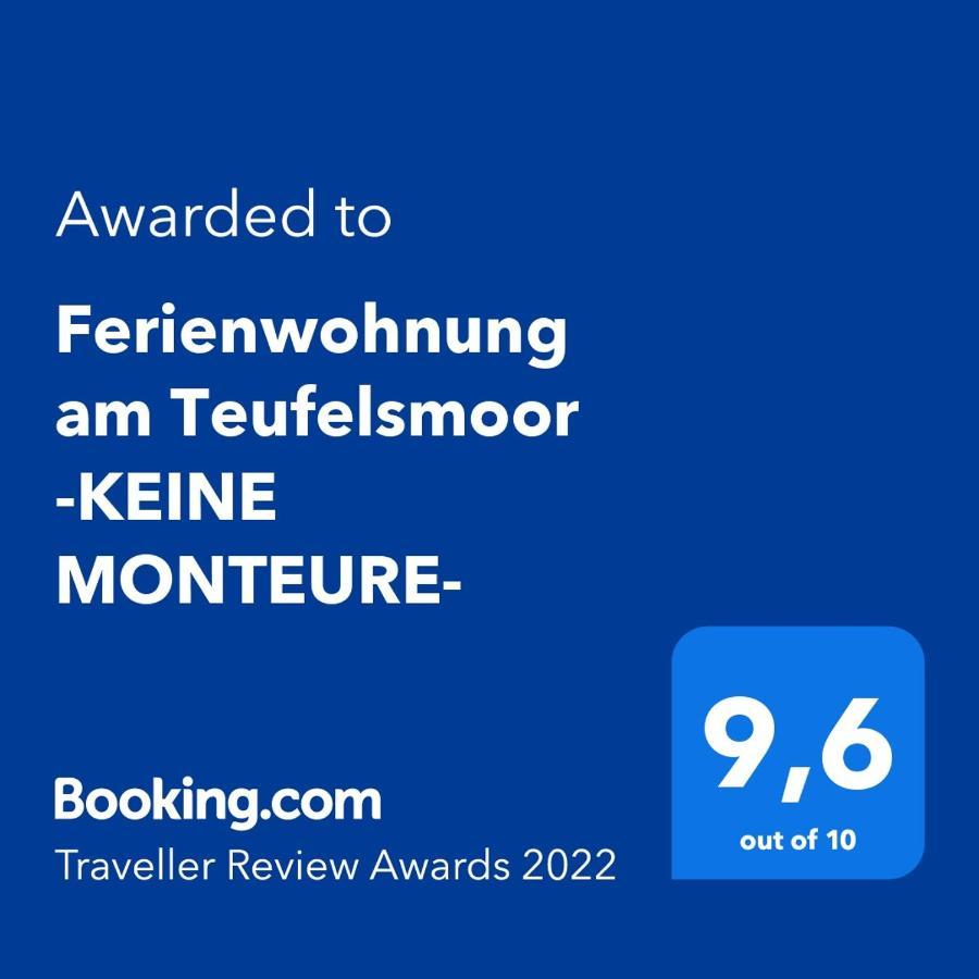 Ferienwohnung Am Teufelsmoor -Keine Monteure- Klein Wehnendorf Eksteriør billede